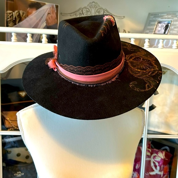 Felt Hat with Custom Artwork